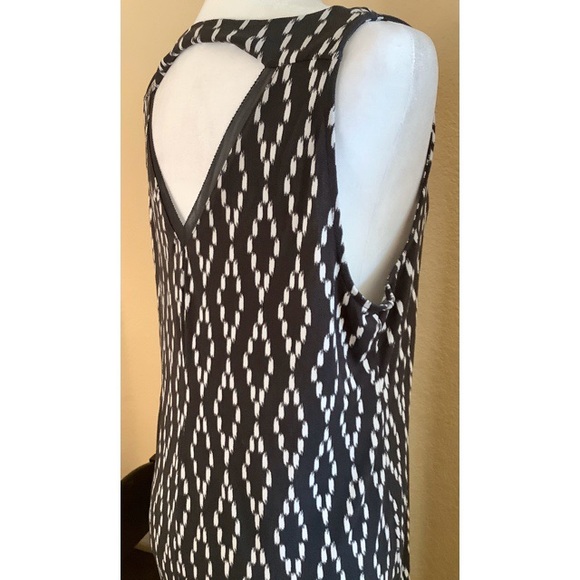 Gray Print Long Dress - Picture 6 of 8